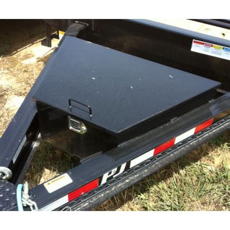 steel storage box trailer|trailer mounted tool box.